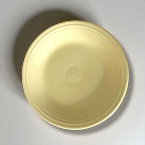FIESTA Yellow 10.5" Dinner Plate Pale Yellow